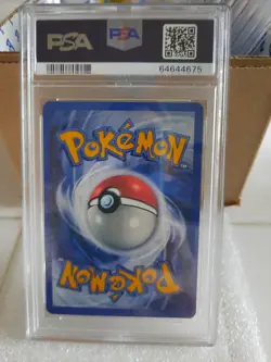 2000 Pokemon Neo Genesis Unlim Jumpluff holo 7/111 PSA 9 MINT vintage - Image 2
