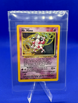 Pokemon TCG Mr. Mime Jungle 6/64 Holo Unlimited Holo Rare - Image 2
