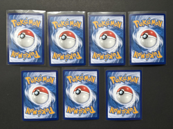 Pokemon TCG - Star Holo Eevee Evolution LOT OF 7 #1 - Gem Pack Vol. 2 Chinese NM - Image 2