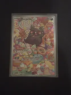 Morpeko 206/182 Paradox Rift Illustration Rare Pokemon TCG - Image 1