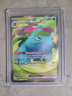 Venesaur Ex 182/165 Pokemon 151 Full Art NM Near Mint English - Image 1