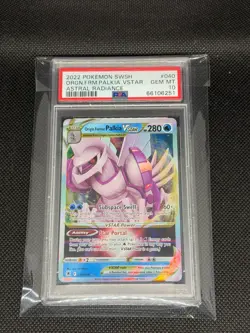 Origin Forme Palkia VSTAR PSA 10 Pokemon Sword and Shield Astral Radiance 2022 - Image 3