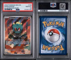 2025 POKEMON MEG EN-MEGA EVOLUTION ILLUSTRATION RARE #146 MARSHADOW PSA 10 - Image 1