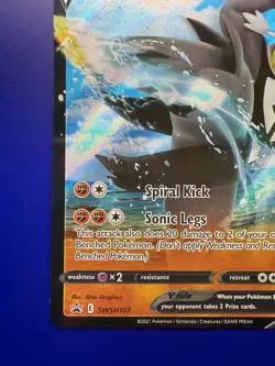 ⚡Rapid Strike Urshifu V SWSH Black Star Promos SWSH107 Holo Promo Pokemon TCG - Image 4