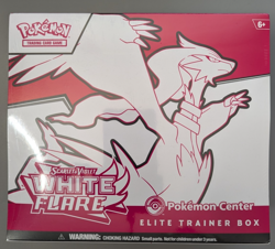 Pokemon TCG White Flare Pokemon Center Elite Trainer Box ETB SEALED - Image 1