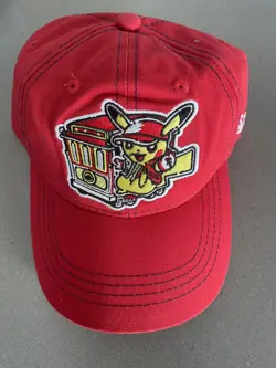 Pokemon 2016 World Championships Staff Cap Hat San Francisco Pikachu - New - Image 1