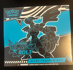 Pokemon TCG Scarlet & Violet: Black Bolt - Elite Trainer Box ETB - SEALED NEW - Image 1