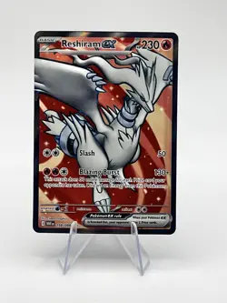 Pokemon White Flare Reshiram EX 158/086 Ultra Rare Holo NM - Image 1