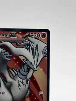 Pokemon White Flare Reshiram EX 158/086 Ultra Rare Holo NM - Image 2