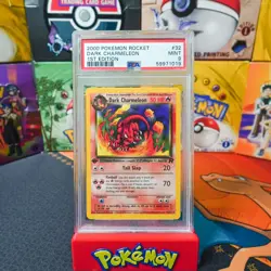 PSA 9 MINT 2000 Pokemon Game 1st Edition Rocket Dark Charmeleon 32 - Image 1