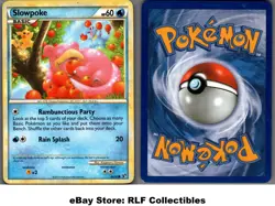 2010 Pokemon, HGSS Undaunted, #66/90 Slowpoke, Common (b) - Image 1