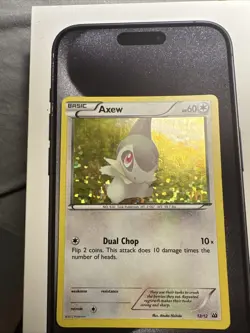 Axew 12/12 McDonald's Promo 2012 Lightly Played Pokemon - Image 1