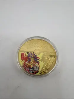 Pokemon GO Challenge Coin Pikachu 1996 Japan Limited Ed. 24kt Gold Plated READ!! - Image 1