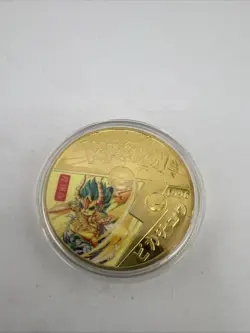 Pokemon GO Challenge Coin Pikachu 1996 Japan Limited Ed. 24kt Gold Plated READ!! - Image 1