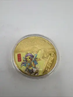Pokemon GO Challenge Coin Pikachu 1996 Japan Limited Ed. 24kt Gold Plated READ!! - Image 1