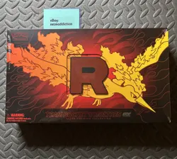 Pokemon TCG Team Rocket’s Moltres Ex Ultra Premium Collection Box SEALED NEW - Image 1