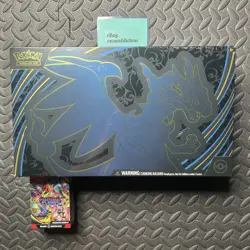 [SET] Pokemon Mega Charizard X Ultra Premium Collection Box w/ Booster Bundle - Image 1