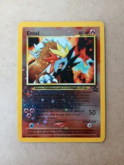 Pokemon TCG Entei 34 Black Star Promo Holo NM- Condition - Image 1