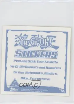 Battle Ox Topps YuGiOh Sticker Collection #37 2002 - Image 2