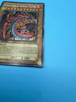 CT03-EN005 Uria, Lord Of Searing Flames Secret Rare Limited Edition LP Yugioh - Image 3