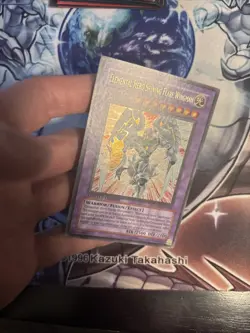 (WNU) Yugioh Elemental Hero Shining Flare Wingman CT03-EN004 Secret Rare VLP - Image 4