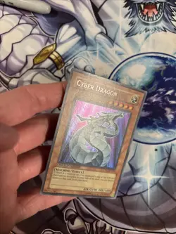 Yugioh Cyber Dragon Limited Edition Secret Rare CT03-EN002 LP (WNU) - Image 4