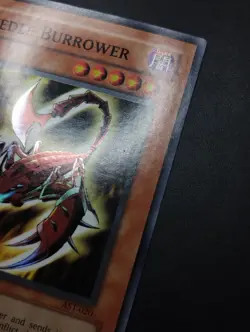 YUGIOH 2004 | NEEDLE BURROWER | AST-020 | EXCELLENT (LP) | SUPER RARE - Image 4