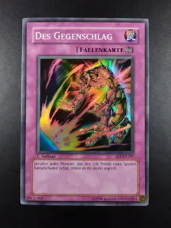 YUGIOH 2004 | DES COUNTERBLOW | AST-DE107 | 1ST EDITION | EXCELLENT | GERMAN - Image 1