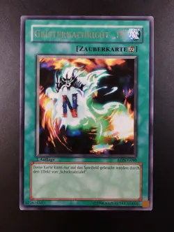 YUGIOH 2004 | SPIRIT MESSAGE "N" | LON-G090 | 1ST EDT GERMAN | RARE | EXCELLENT - Image 1