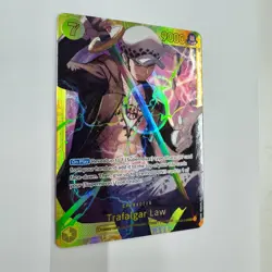 Trafalgar Law OP10-119 Royal Blood Secret Rare Foil One Piece English NM - Image 3
