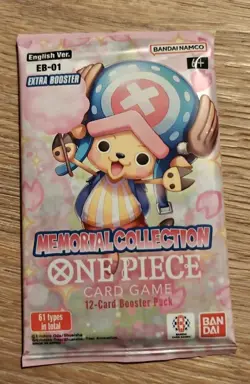 One Piece Memorial Collection EB01 Booster Pack English - Image 1