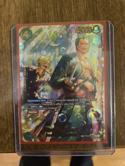 Roronoa Zoro - PRB02-006 (SP) PRB02-006 The Azure Sea's Seven Foil - Image 1