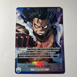 Monkey.D.Luffy (040) (Alternate Art) OP11-040 A Fist of Divine Speed Foil NM - Image 1