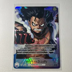 Monkey.D.Luffy (040) (Alternate Art) OP11-040 A Fist of Divine Speed Foil NM - Image 2