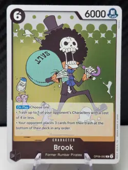 One Piece Brook OP06-092 Wings of the Captain Foil - Image 1