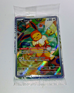 Pokemon Eevee TCG Promo Card SVP 173 Prismatic Evolutions Sealed with Dividers - Image 1