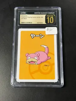 Slowpoke Playing Cards 2019 Old Maid CGC 10 PRISTINE Japanese Pokemon - Image 1