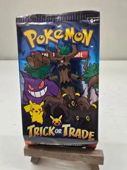 Lot of 17 (2024) Pokemon Factory SEALED “Trick or Trade” TCG Booster 3 Card Pack - Image 4
