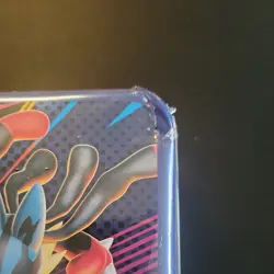 Pokemon 2025 Fall Mega Collector Chest Tin Box 6 Packs & 3 Foil Cards Q3 dinged - Image 5