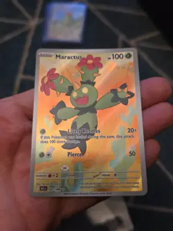 Maractus 093/086 - S&V Black Bolt Illustration Rare - Pokemon TCG English Card - Image 2