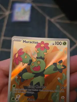 Maractus 093/086 - S&V Black Bolt Illustration Rare - Pokemon TCG English Card - Image 3