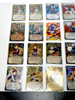 HUGE RARE Naruto CCG Trading Cards Holos Bulk Accessories Playmat Lot - Image 2