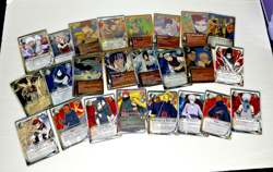 HUGE RARE Naruto CCG Trading Cards Holos Bulk Accessories Playmat Lot - Image 4