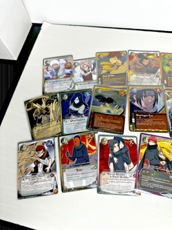 HUGE RARE Naruto CCG Trading Cards Holos Bulk Accessories Playmat Lot - Image 5