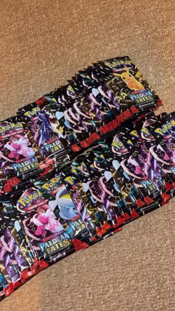 NEW & SEALED 1 X SCARLET & VIOLET PALDEAN FATES BOOSTER PACK POKEMON CARDS TCG - Image 1