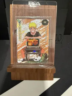 PSA Magazine Kayou NARUTO Uzumaki Promo Card NRSA-PR-003 Foil - Sealed - Image 1