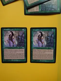 MTG Card. Primal Growth x2 Planeshift Sorcery 2 cards - Image 1