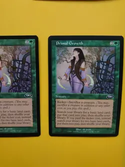 MTG Card. Primal Growth x2 Planeshift Sorcery 2 cards - Image 2