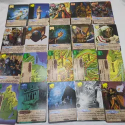 Lot Of (40) Spellfire Mixed Sets Trading Cards Common Uncommon Rare No Dupes - Image 5