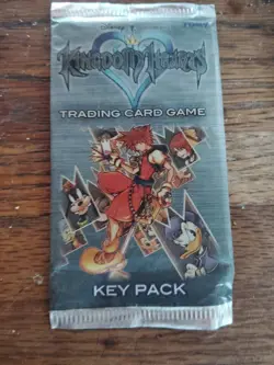 New Disney Kingdom Hearts Chain of Memories Trading Card Booster Pack TCG KH CoM - Image 1